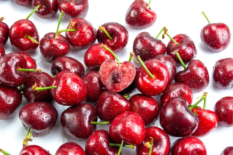 大连樱桃照片美早车厘子大樱桃拍摄