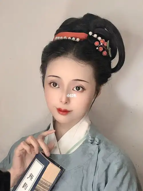 汉服发型教程简约温婉宋制发型教程来啦