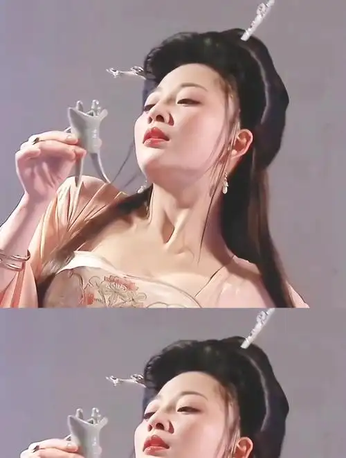 "若非群玉山头见,会向瑶台月下逢"殷桃的杨贵妃是真绝色啊!-度小视