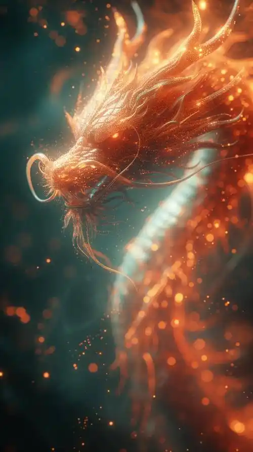 金龙耀世丨简约壁纸丨手机壁纸