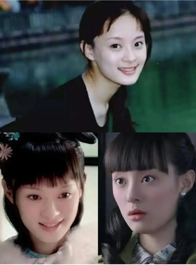 孙俪年轻时好美啊75怪不得那么多男明星追 看到几张孙俪的旧照,这才