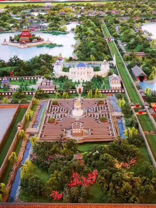 西洋楼遗址,圆明园微缩景观2020.12.24