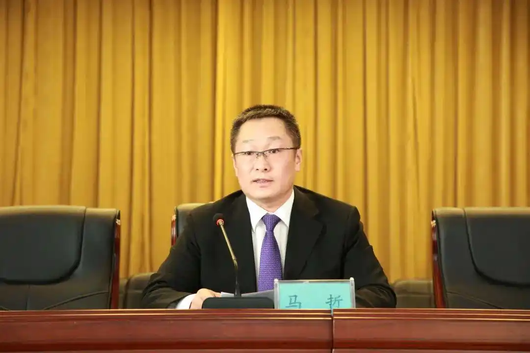 齐齐哈尔市建华区人民法院党组书记院长高峰在全区政法队伍教育整顿