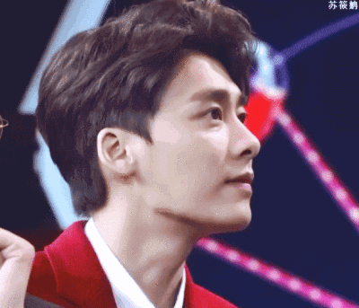 李易峰2018春晚.侧颜精致,温文尔雅.