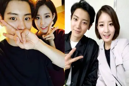 朴灿烈姐姐美貌引关注 合照曝光被赞基因好