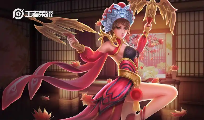 虞姬霸王别姬皮肤同人插画 | 个人练习