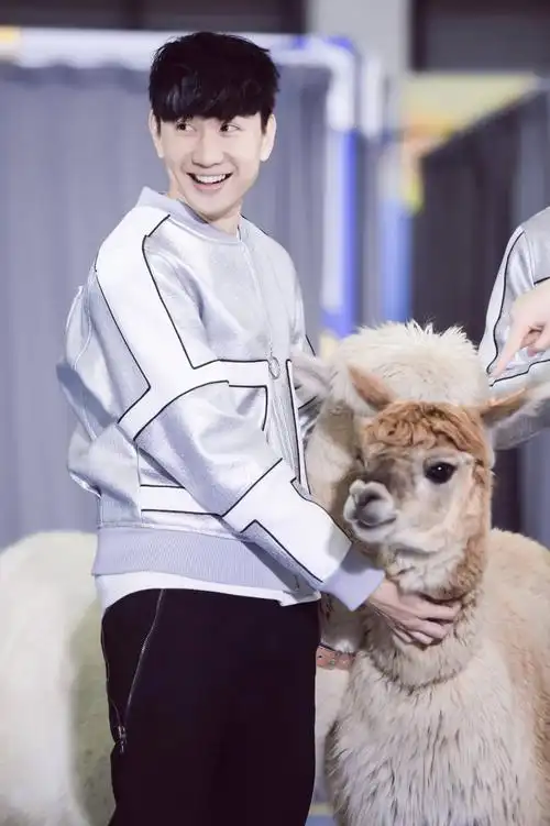 林俊杰林霸霸##跑男#哈哈可爱!