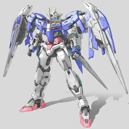 科幻机器人设定欣赏高达机体设计还是出色