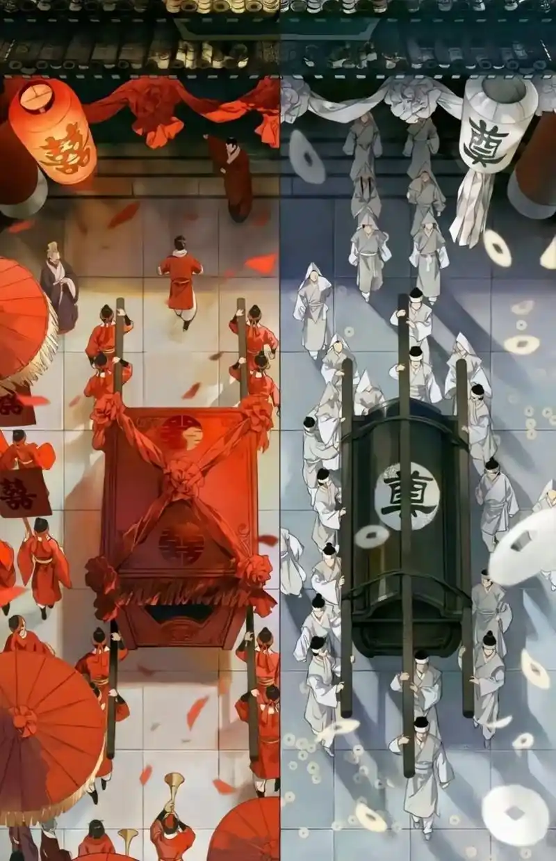 红衣进,白衣出,此生只进你家门,此生只爱一个人,此生只进一家 - 抖音