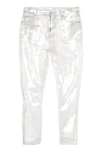 英国推出透明牛仔裤, 到底是雨衣还是时尚? 你会不会买?