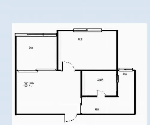 聚金万佳苑出租房户型图