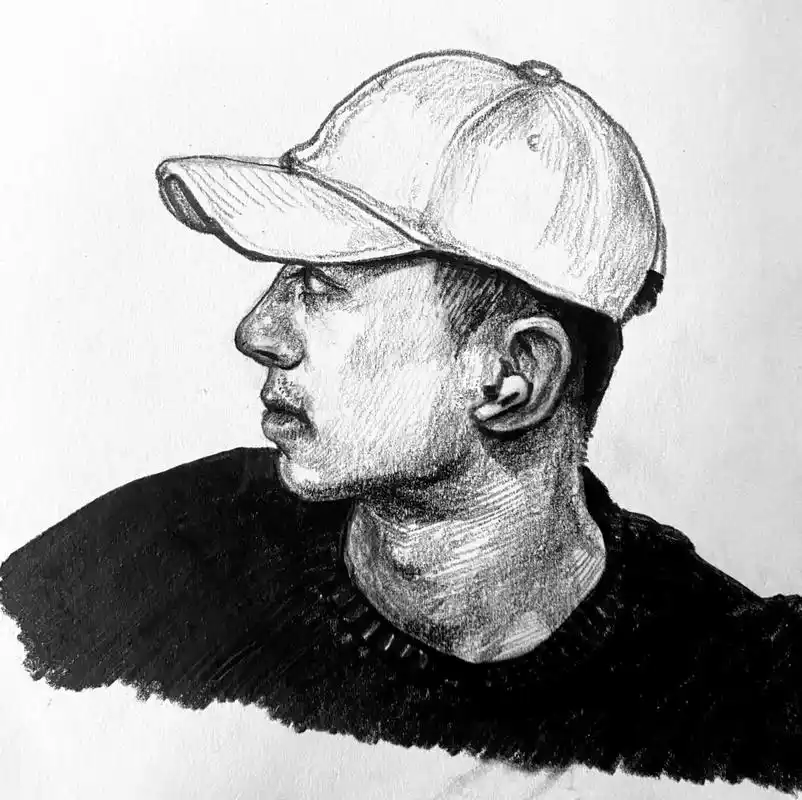 评论区抽粉丝画画速写头像01.@elsue09o 今天画的是这 - 抖音