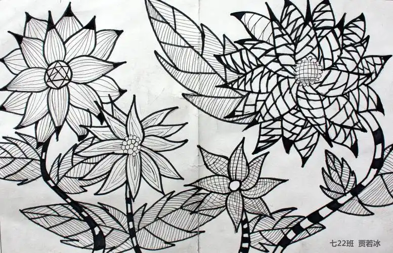 七年级ab部第二期美术作品展