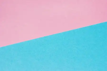 抽象的粉蓝纸背景,质感照片