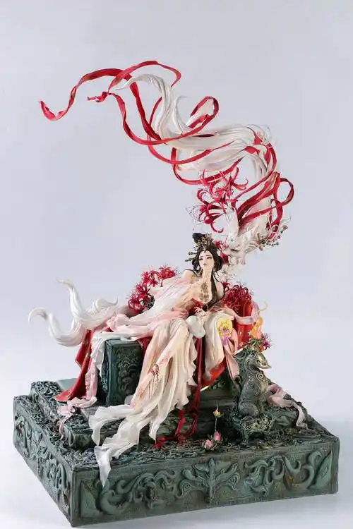 周毅翻糖作品《九尾》周毅翻糖作品《纳征》对话封面新闻:你是怎么