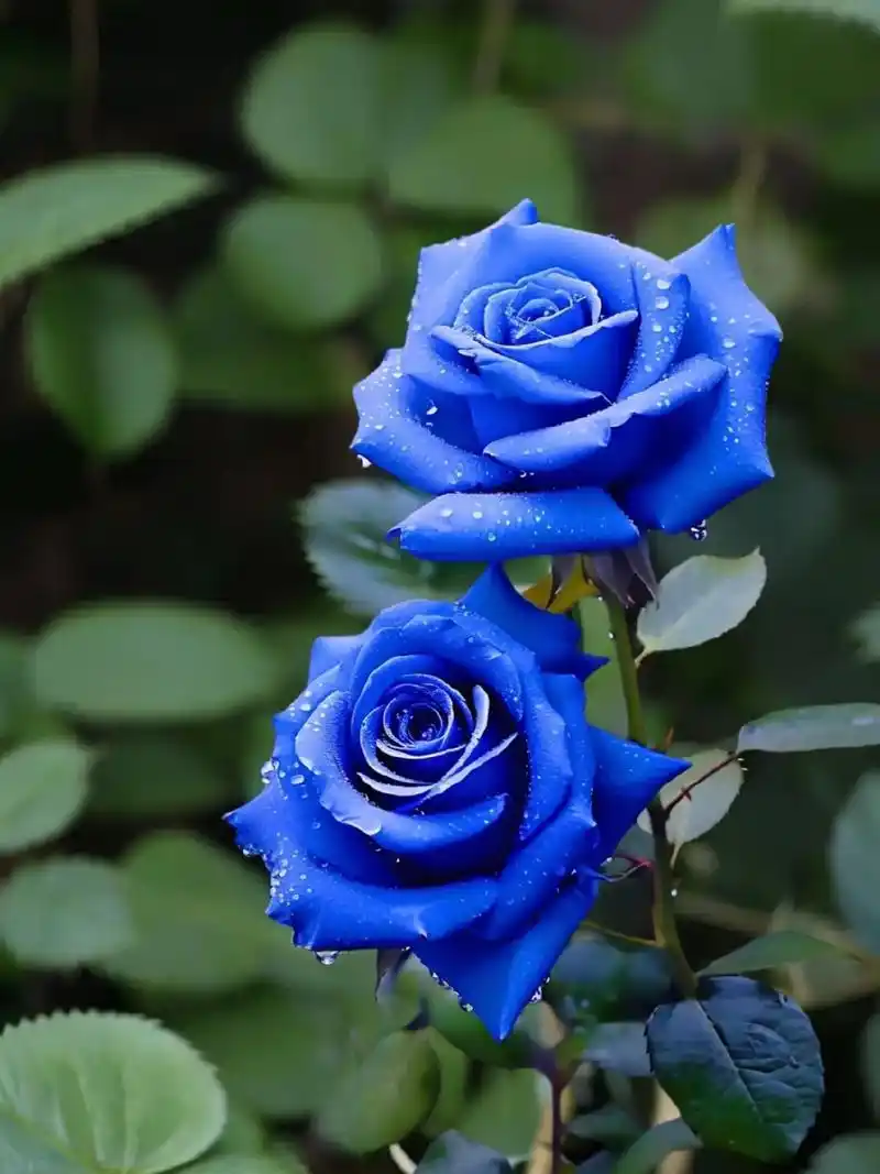 四季开花玫瑰花,绝美碎冰蓝色!无需等待, - 抖音