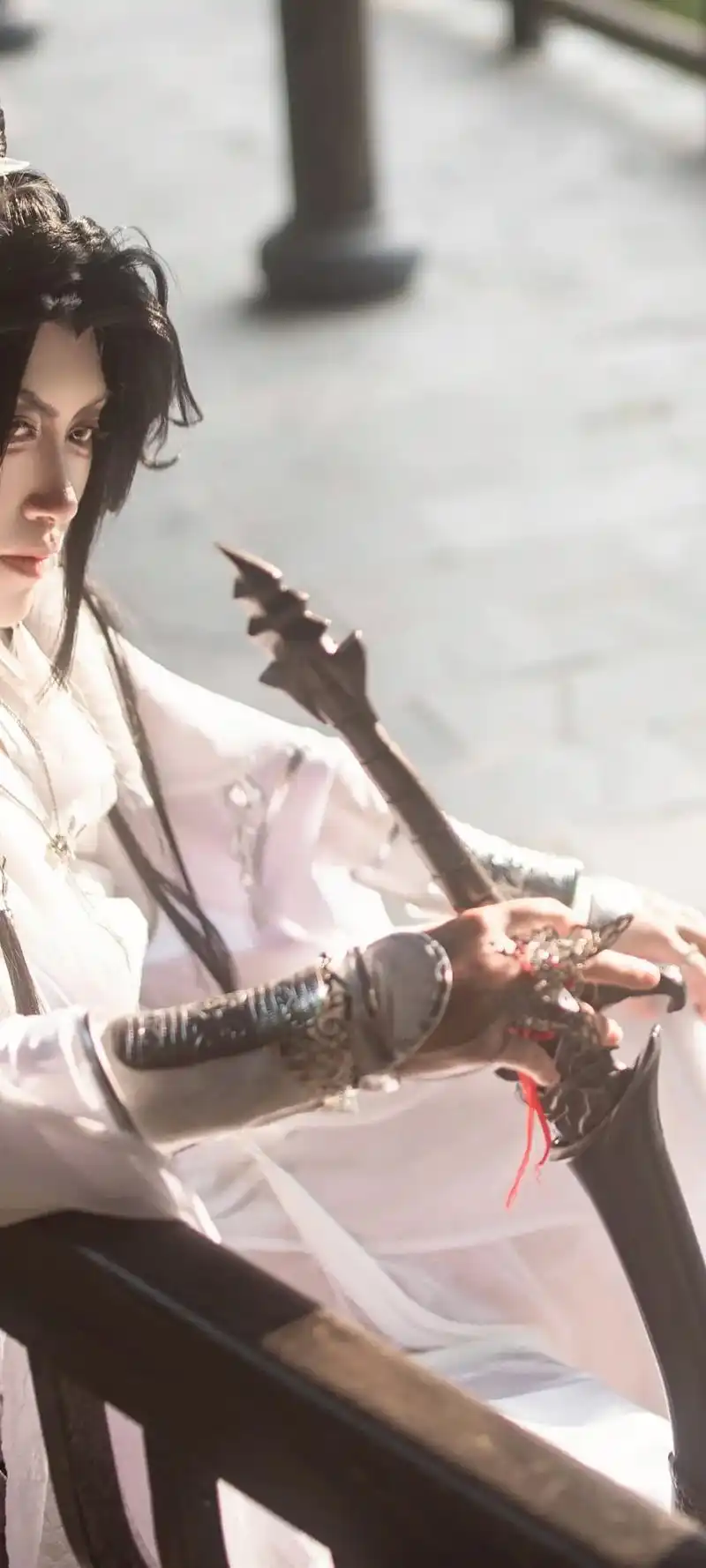 "见你如初"—白衣花城cos(切片)