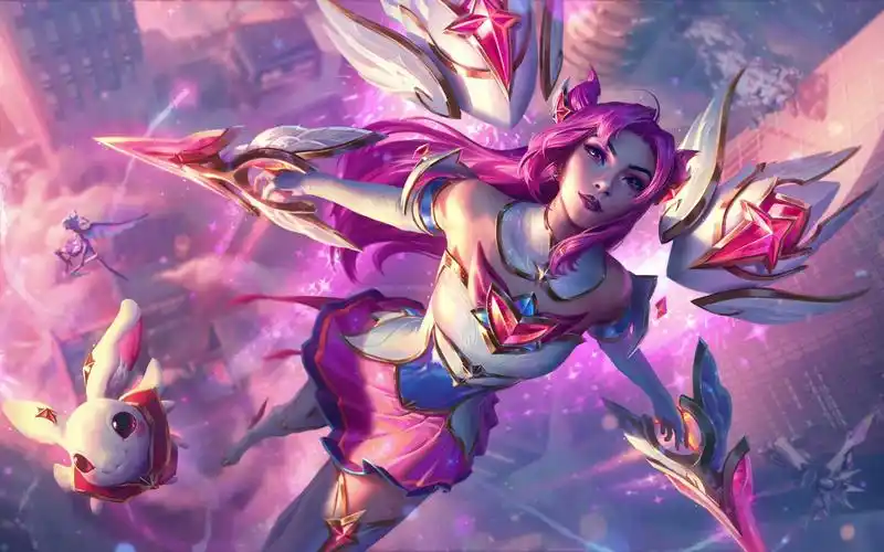 星之守护者 卡莎 艾克 稻草人 琴女原画