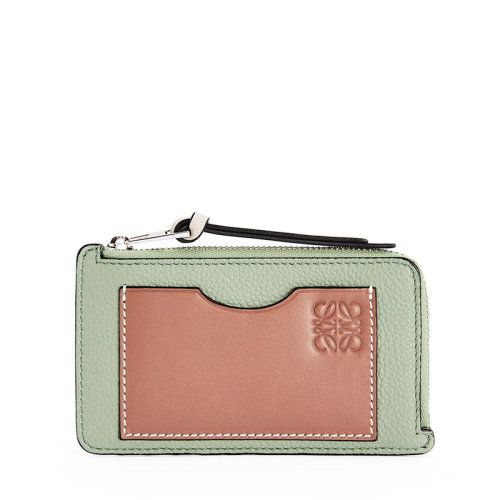 【包税】loewe/罗意威 2021秋冬新款 女士迷迭香/棕褐色小牛皮徽标