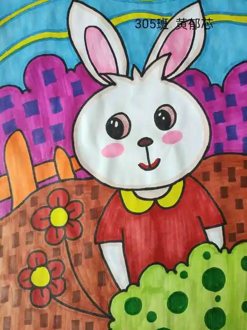 东城朝盛学校"庆元旦·迎新春"书画作品展示活动(三年级绘画专版)