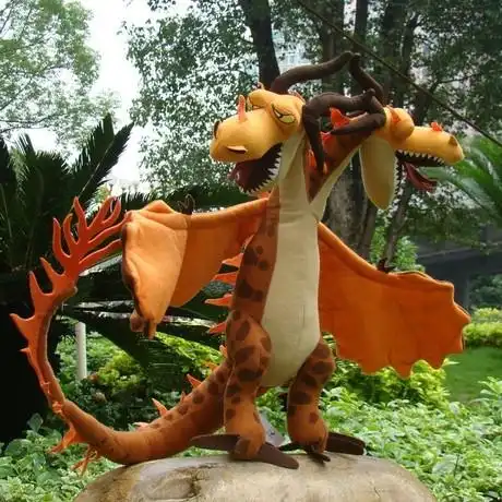 驯龙高手记丑陋双头龙hideouszippleback毛绒公仔玩偶玩具礼物