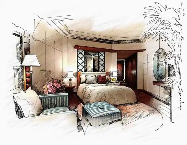 手绘装修效果图