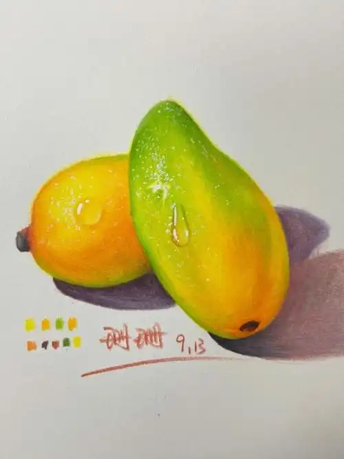 彩铅画入门人物