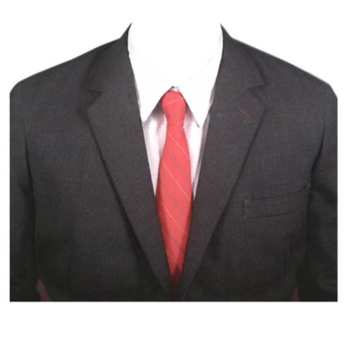 男生西装证件照素材