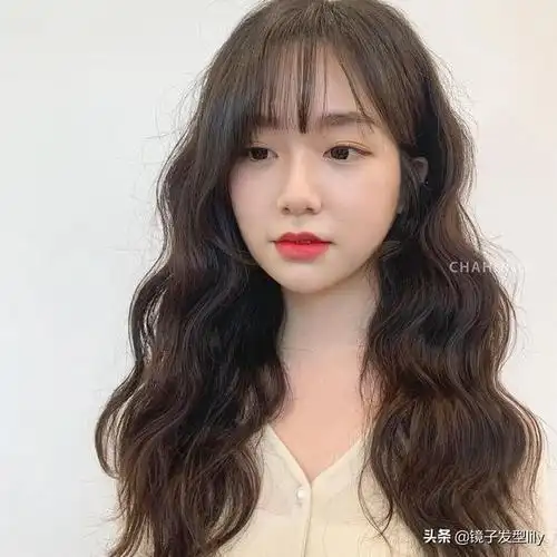 八字空气刘海三七分怎么剪