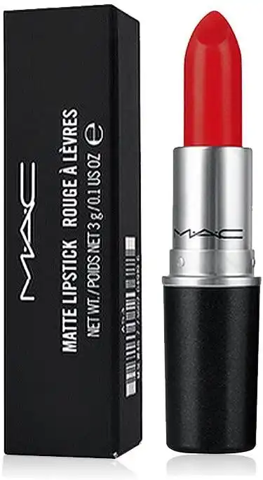 mac 魅可子弹头口红 时尚唇膏 chili 砖红色3克/支 (加拿大品牌 香港