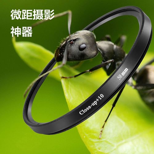 单反相机镜头微距镜67/77/58/72/82 放大镜微距镜头近摄特写滤镜