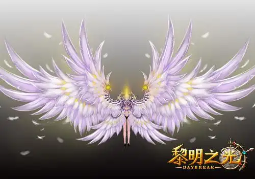 圣洁高贵的6翼天使造型的翅膀