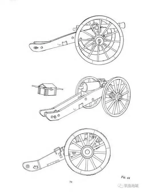 大炮简笔画古代欧洲战车简笔画古代的火炮简笔画图片教程步骤大炮车简