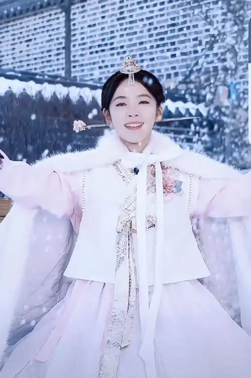 张佳宁穿着朝鲜服装惊艳韩国网友这次偷不成了