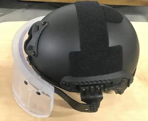 防弹fast面罩二级破片护脸适配头盔面罩