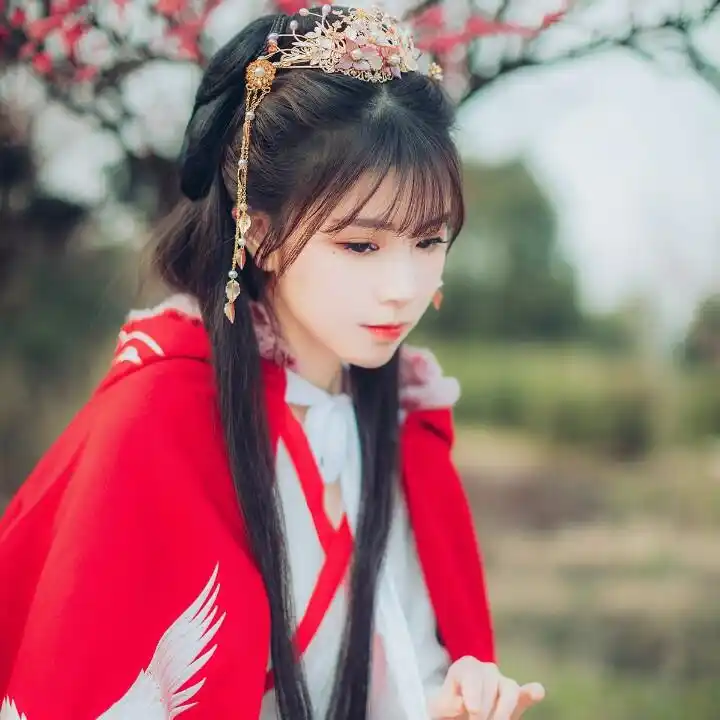 古风真人 壁纸 女生头像 女头 小清新 虐心 唯美 高清 意境 古风 古风