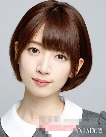 【图】齐刘海短发直发发型图片推荐 尽显短发淑女范