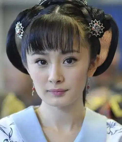 杨幂古装合集,是谁说她方脸不美的?