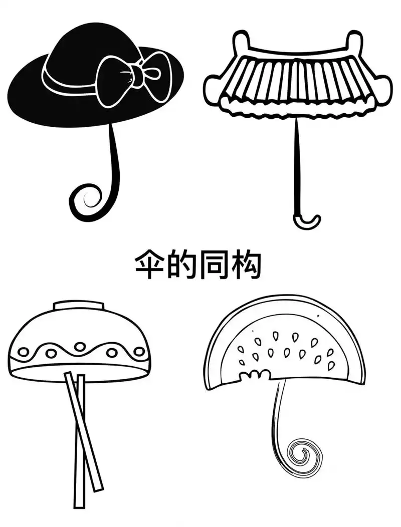 头脑风暴|多种物体的联想95图形创意 96图1:95的联想 96图2