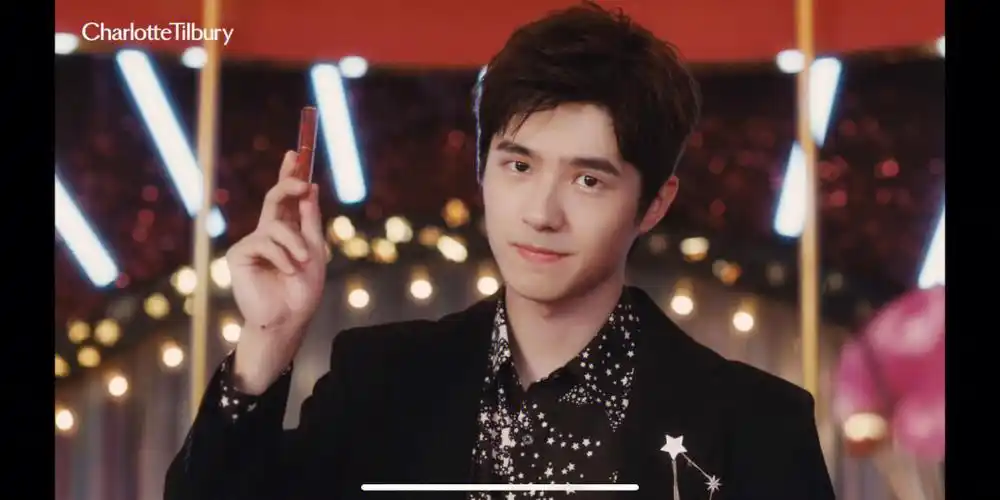 刘昊然ct全球彩妆代言人