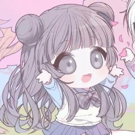 二次元情侣头像呆萌可爱的情头美美的秀一波狗粮