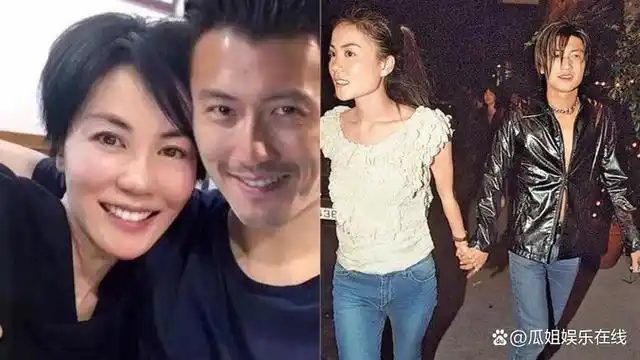 王菲谢霆锋机场牵手罕见秀恩爱 重演23年前的世纪名场面