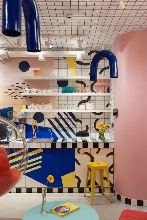 空间风格孟菲斯设计美学