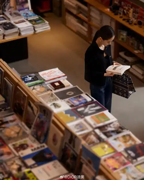 迪奥中国珠宝大使王子文##diorbooktote