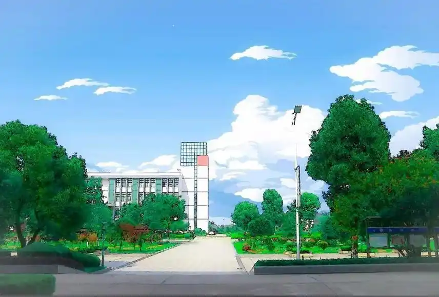 37漫画校园_风景