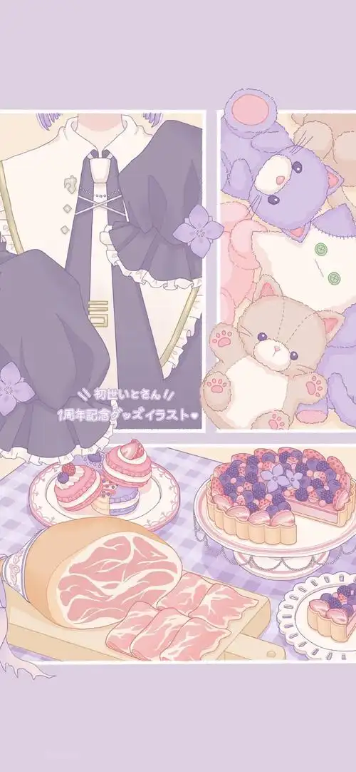 甜美可爱少女心手机壁纸