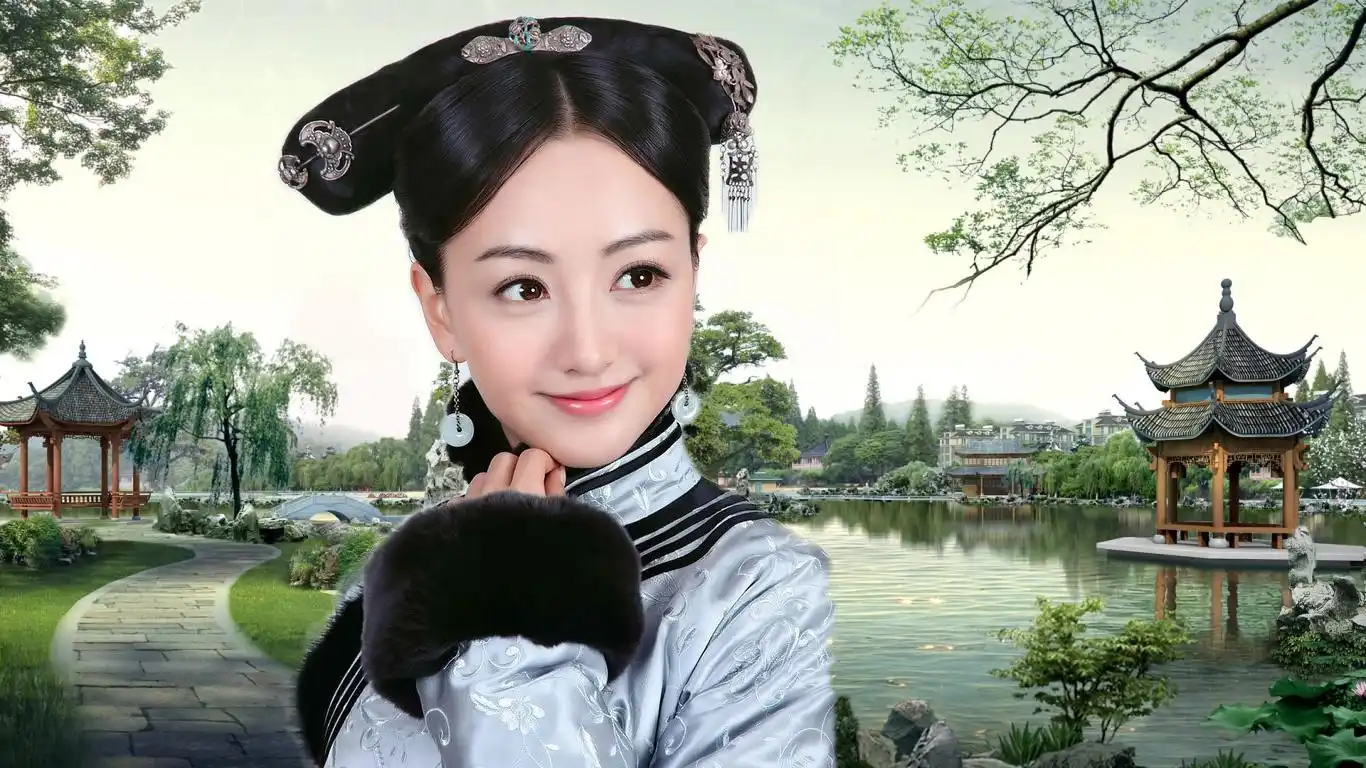 古装美女杨蓉壁纸_这样的美女杨蓉