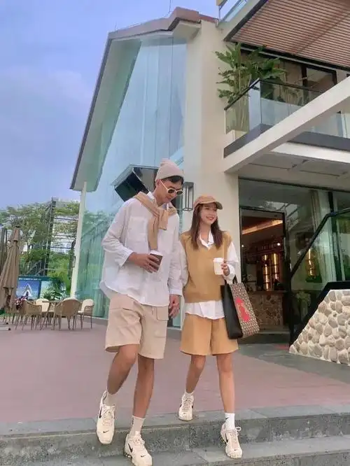 158和183情侣|小个子这样穿情侣装太有回头率了!