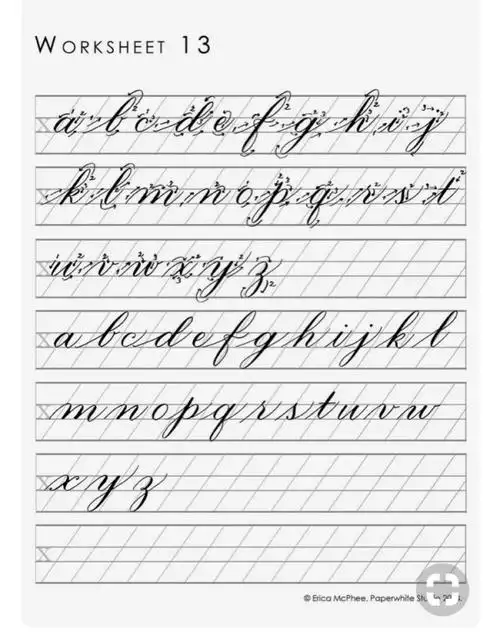 怎样写一手漂亮的圆体英文字