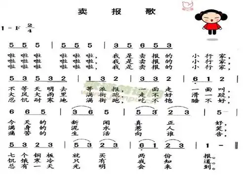 小学音乐《卖报歌》课件ppt